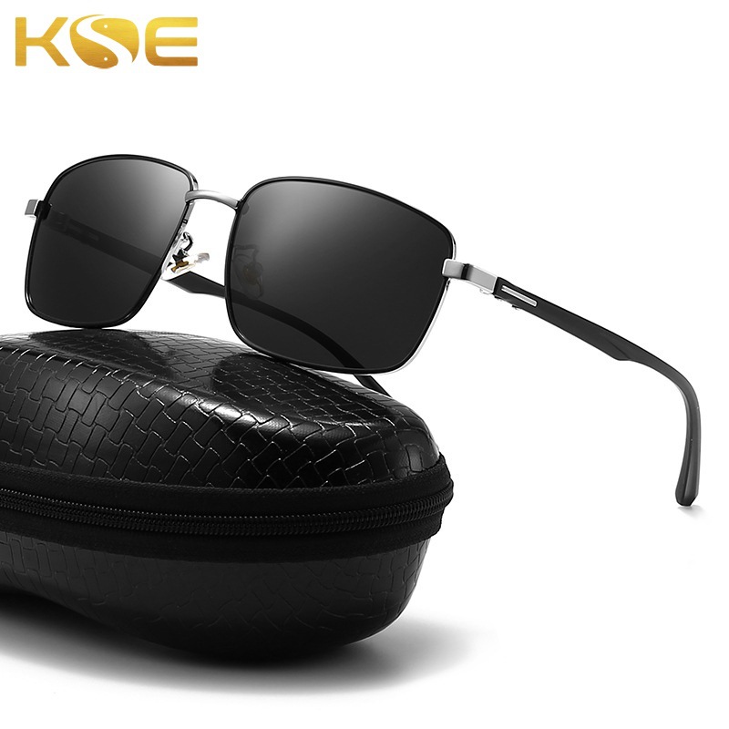 Fishing Sunglasses Polarized - แว่นกันแดดสำหรับผู้ขับขี่ แว่นกันแดดสำหรับนักบิน แว่นกันแดดสำหรับผู้ชาย แว่นกันแดดสำหรับกิจกรรมกลางแจ้ง ป้องกันรังสียูวี แว่นกันแดดโพลาไรซ์สำหรับตกปลา