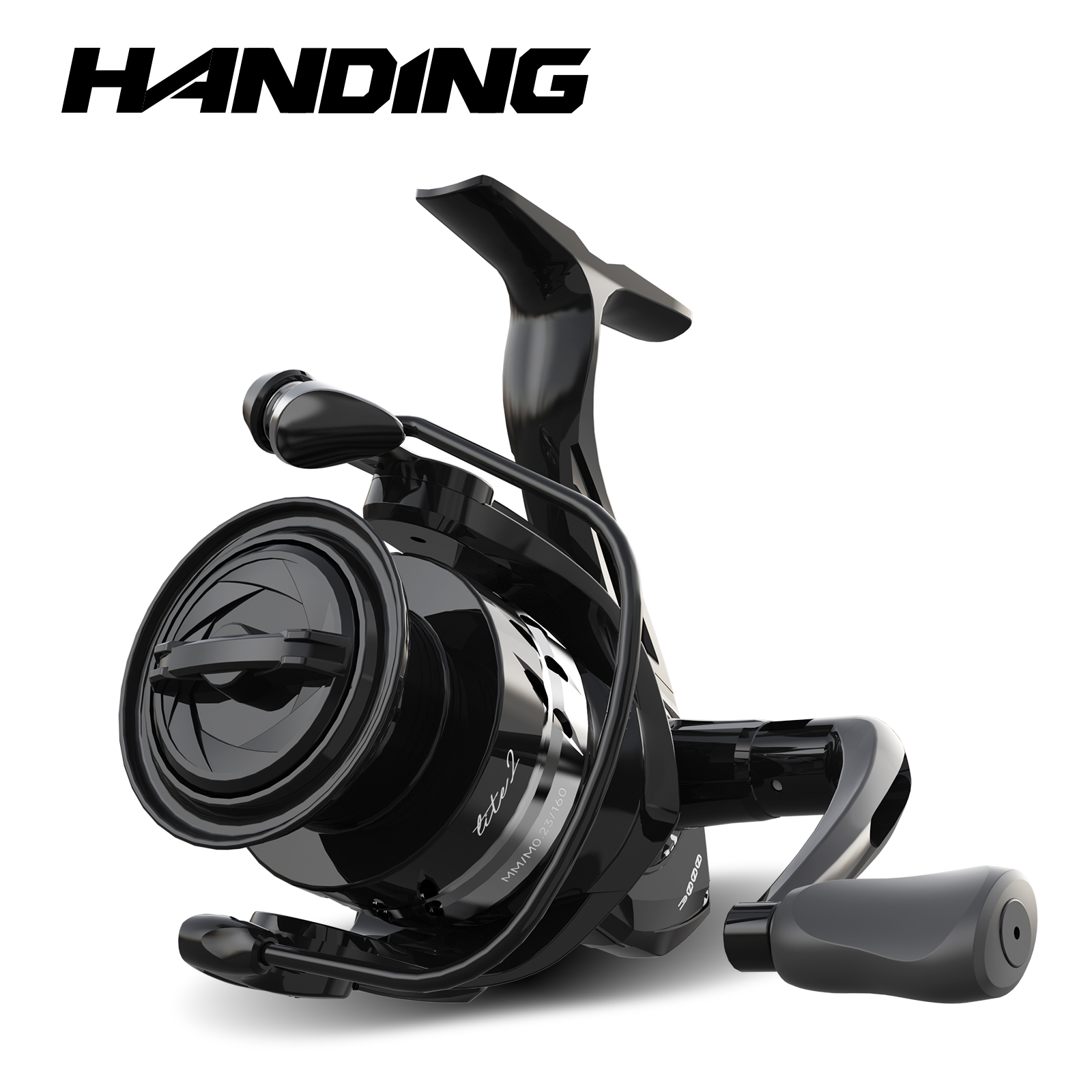 Kastking Reel Zephyr - รอกสปินนิ่ง HANDING Lite อัตราทดเกียร์ 5.2:1 สีดำ