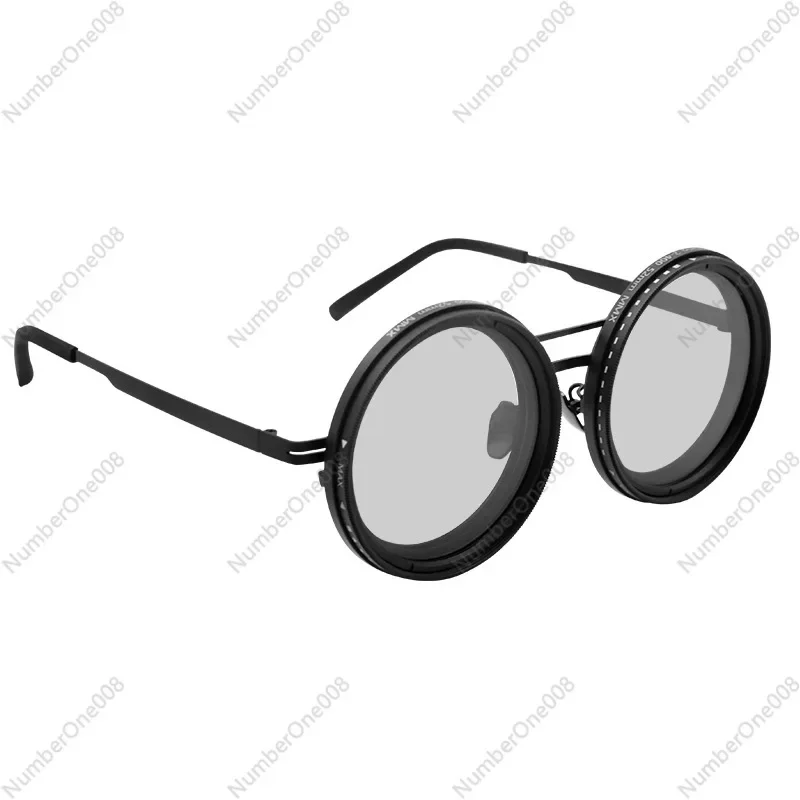 Fishing Sunglasses Polarized - แว่นตาปรับแสง ND2-400 แว่นกันแดดตกปลา ป้องกันรังสียูวี แว่นโพลาไรซ์แบบปรับได้ ฟิลเตอร์