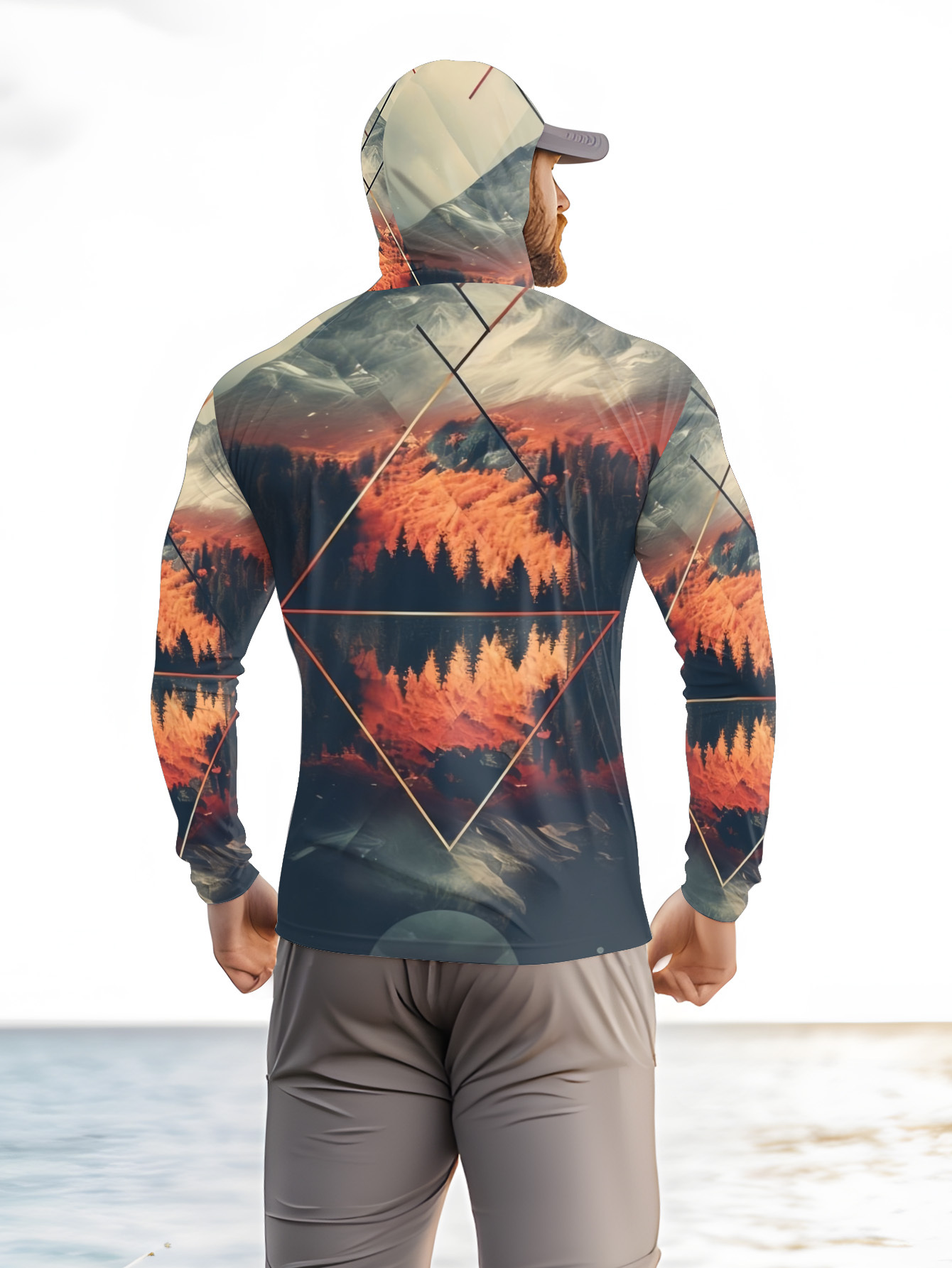 เสื้อฮู้ดตกปลาสำหรับผู้ชายแบบก - Fishing Hoodie บทวิจารณ์และราคา
