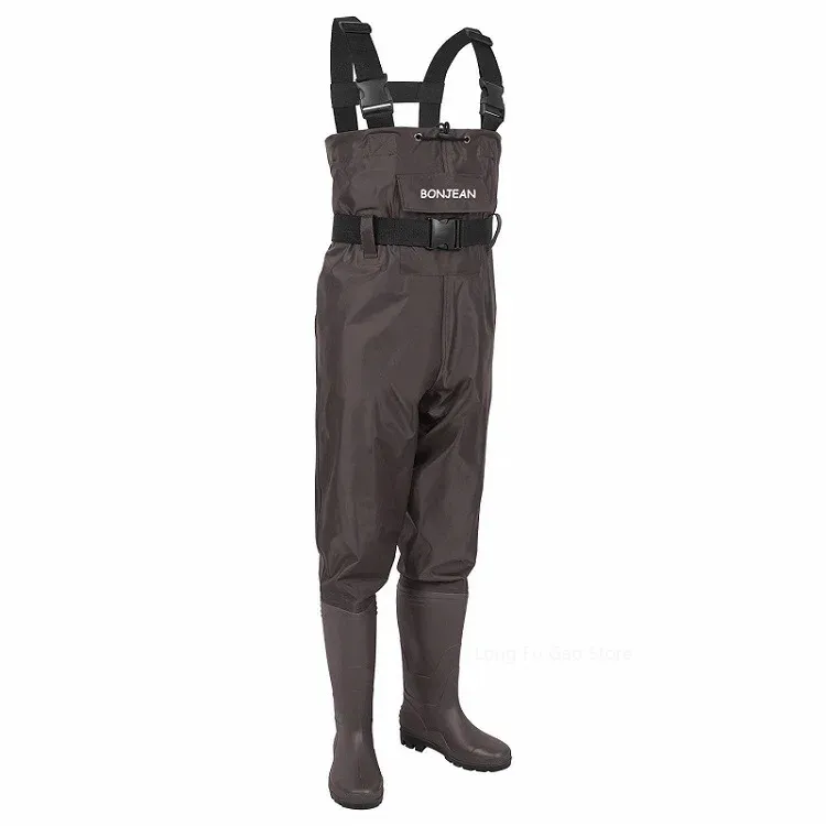 ตกปลา Waders กางเกง Overalls ก - Fishing Pants Waterproof บทวิจารณ์และราคา