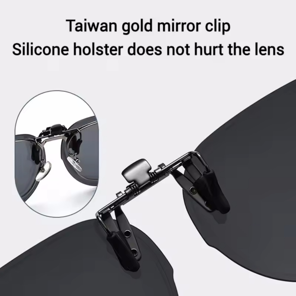 เลนส์กันแดดโพลาไรซ์แบบหนีบ คลิ - Fishing Sunglasses Polarized บทวิจารณ์และราคา