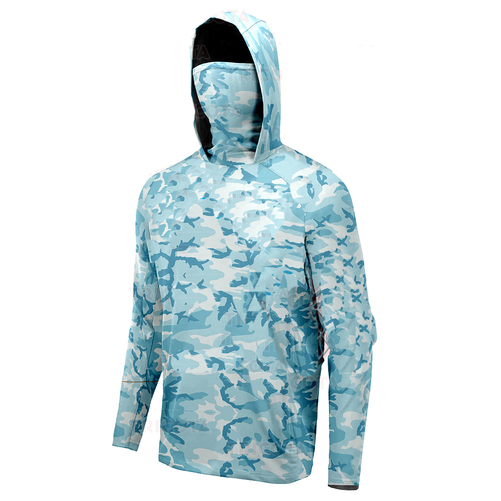 เสื้อตกปลา UPF 50+เสื้อตกปลาผู - Fishing Hoodie บทวิจารณ์และราคา