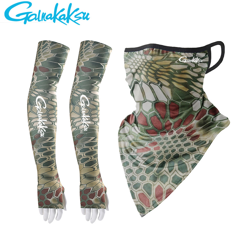 กลางแจ้งปลอกแขนถุงมือปั่นจักรย - Fishing Mask Sun Protection บทวิจารณ์และราคา