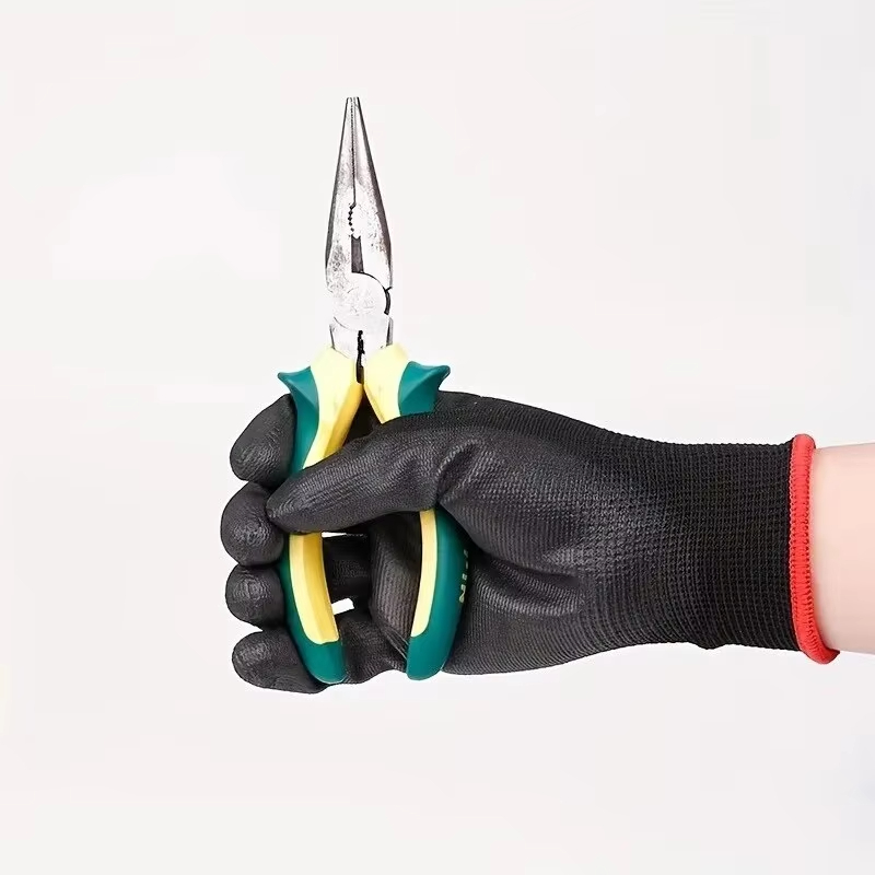 10 คู่ถุงมือเซฟตี้เคลือบ PU ทน - Fishing Gloves บทวิจารณ์และราคา