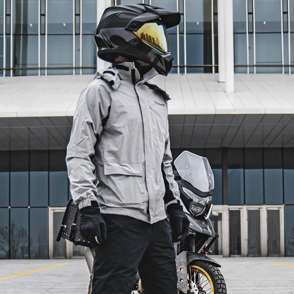 เสื้อกันฝนสำหรับกันน้ำสำหรับผู - Fishing Rain Suit บทวิจารณ์และราคา