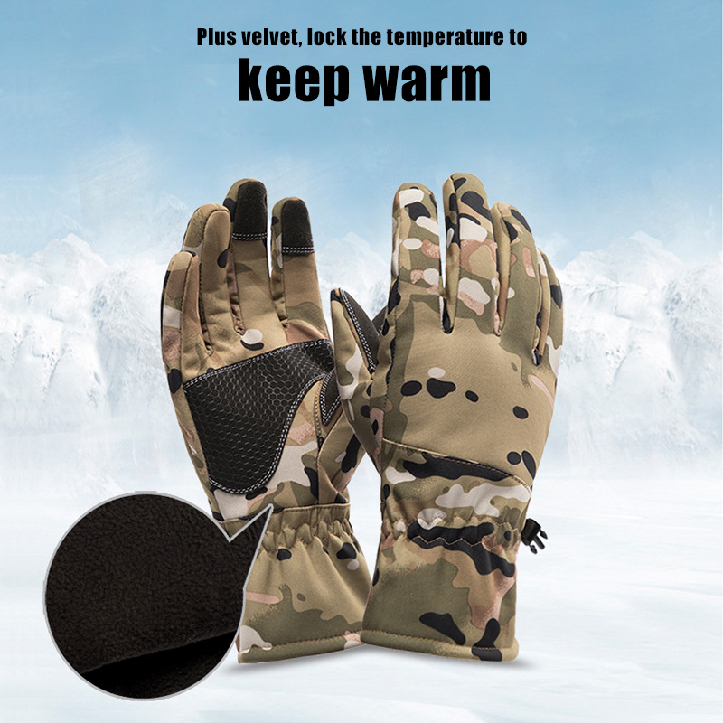 WRELS ผู้ชายผู้หญิงฤดูหนาวกลาง - Fishing Gloves บทวิจารณ์และราคา
